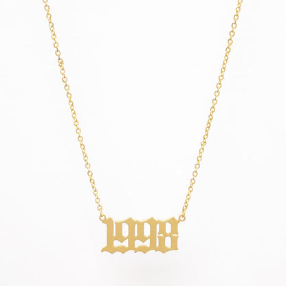 Collar de año de nacimiento de Rosoki ™